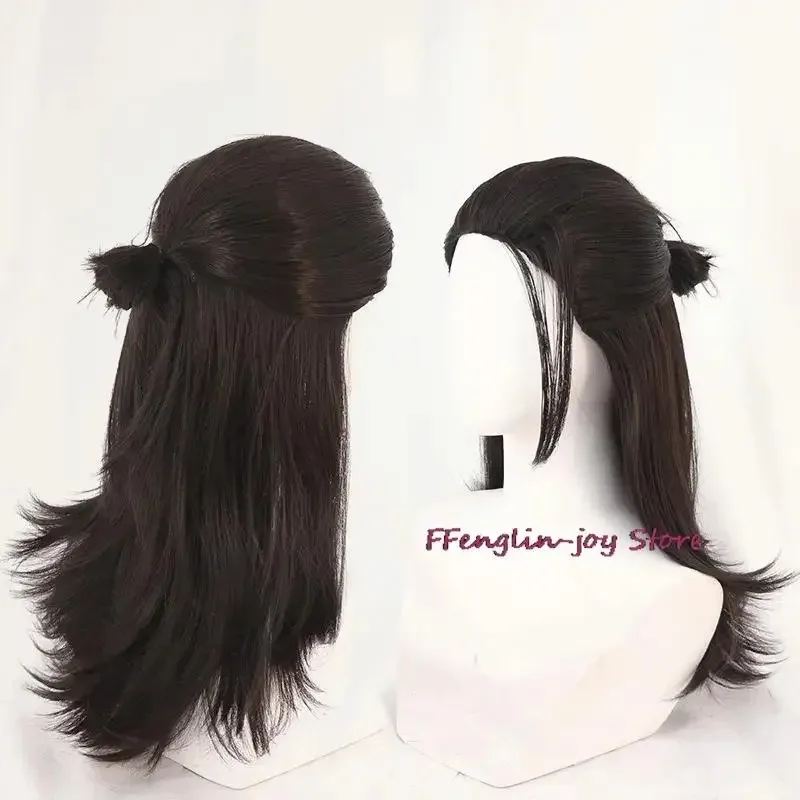 Anime Jujutsu Kaisen Geto Suguru Cosplay disfraz peluca negro estilo chino sotana uniforme bata hombre mujer Halloween carnaval traje