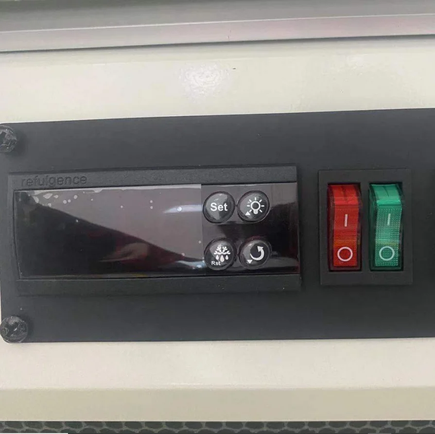 High Quality Stainless Steel and Food Grade PE Material Florist Refrigerated Display Cabinet