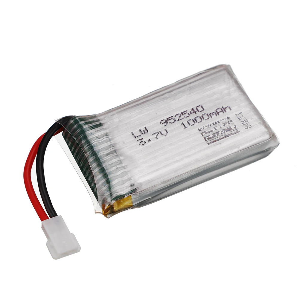 Upgraded 3.7V 1000mAh 25c Lipo Battery + Charger for Syma X5 X5C X5SC X5SW TK M68 MJX X705C SG600 RC Quadcopter Drone Spare Part