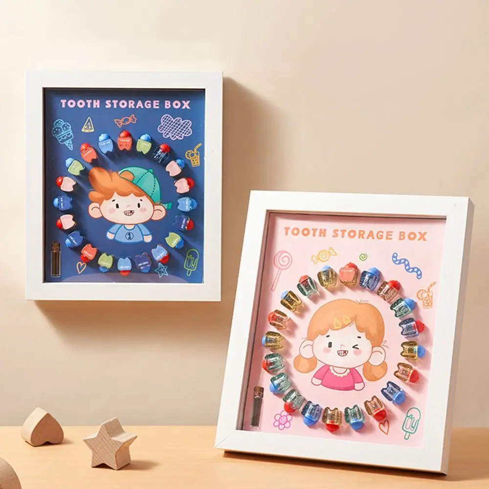 

Подарок на день рождения и душ на память, хрустальный зубной домик, коробка для хранения зубов, чехол для сбора зубов, контейнер для зубов, коробка для детских зубов