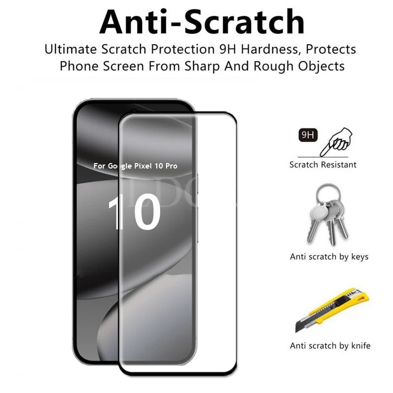 4 قطعة الزجاج ل Googel بكسل 10 برو الزجاج بكسل 10 برو فيلم المقسى الغراء الكامل واقي للشاشة فيلم بكسل 10 برو الزجاج المقسى #2