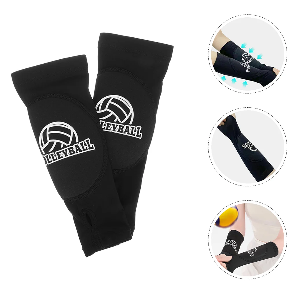 

Sports Arm Volleyball Sleeves for Women Padded Elbow Wrist Support Wristband Exercise Protector Girls Brace Jin Guard