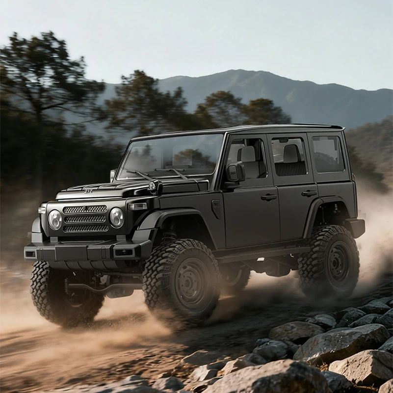 1/12 MN212 4WD Full Scale RC Off-road Climbing Truck High Speed Remote Control Vehicle Model Electric RC Crawler Toy