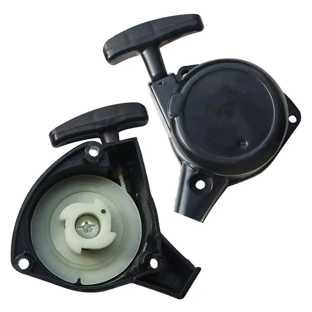 Engine Recoil Starter for For Tu26 Power High Branch Saw 767 and TL26 TL23 TU23 Sprayer Models 7cm Plastic Black