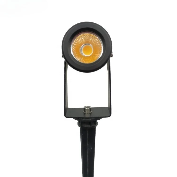SYA-701 إضاءة LED للمناظر الطبيعية الخارجية 5 وات أضواء حديقة مقاومة للماء COB أضواء Led مع حامل مسنن