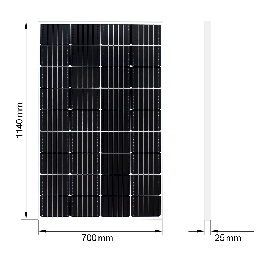 XINPUGUANG 200W | 400W Panele słoneczne lub zestaw paneli słonecznych Mono Fotowoltaiczne ogniwo słoneczne Sztywna ładowarka baterii słonecznych do