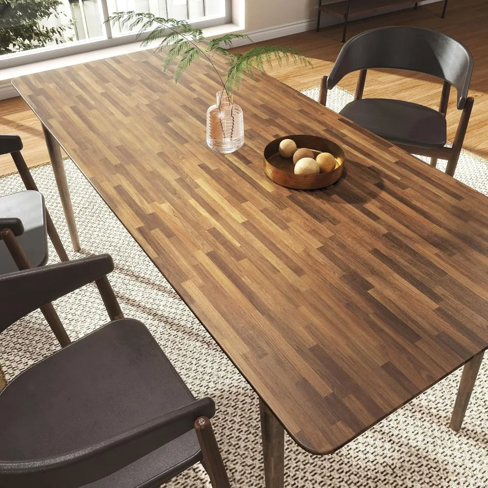 ورق اتصال كبير من الخشب البني المقاوم للماء للخزائن وأسطح الطاولة - قشر وعصا، مقاس 36 × 200، غطاء متين لسطح الطاولة