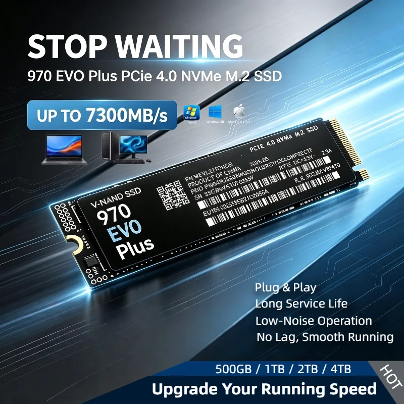 Pc Gaming Ps5 - M.2 NVMe SSD 990 EVO Plus