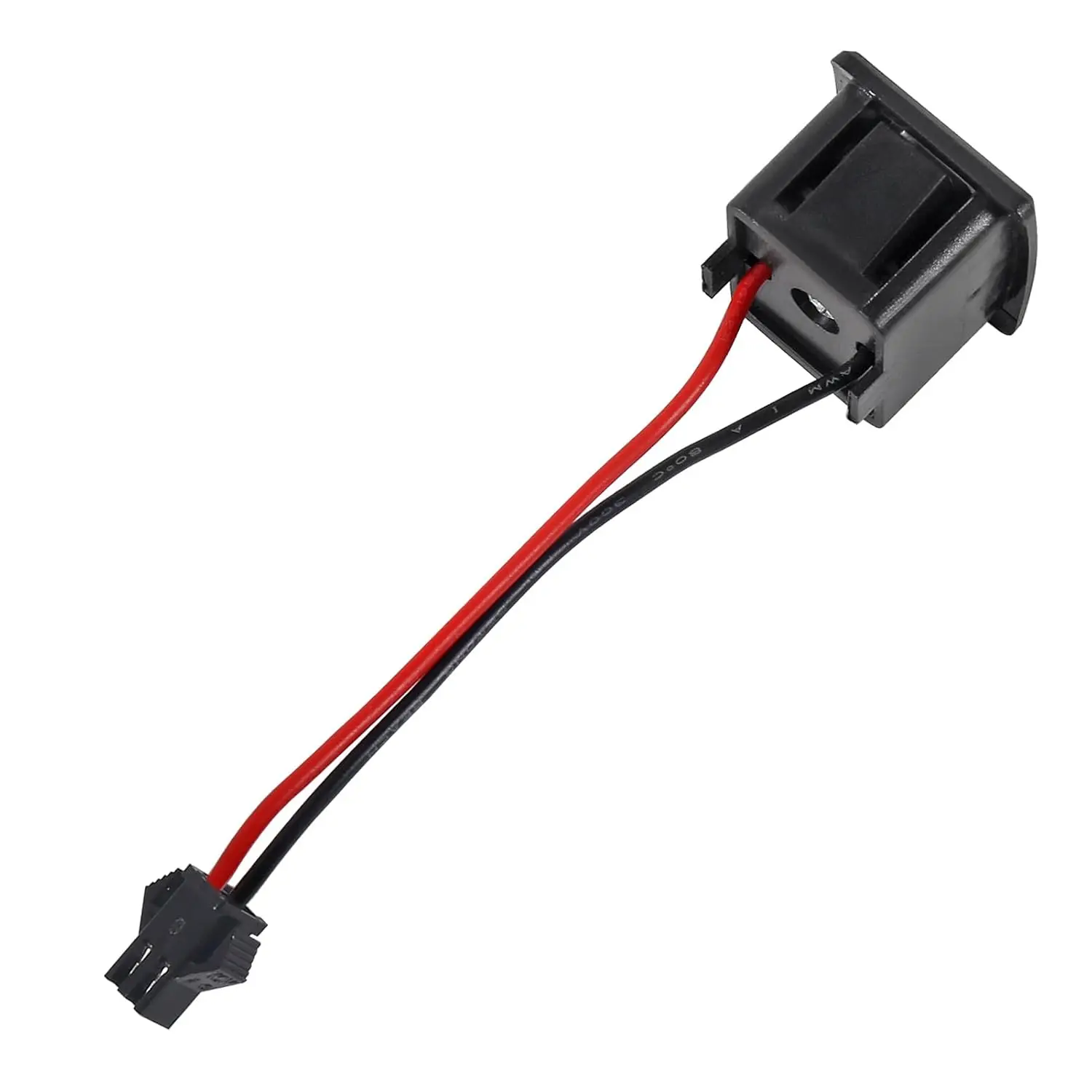 1個 ブラック 二層式 USB Type-C メス ベースソケット & メス USB ランプ 充電ソケット 電源ソケット ケーブルコネクタ付き