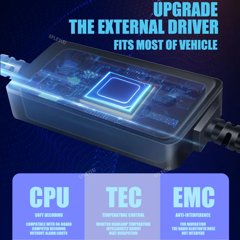 H4 LED المصابيح الأمامية مرحبا منخفضة لا تحذير ضوء المدمج في المقاوم لتويوتا AYGO MK1 2005 2006 2007 2008 2009 2010 2011 2012 2013 #3