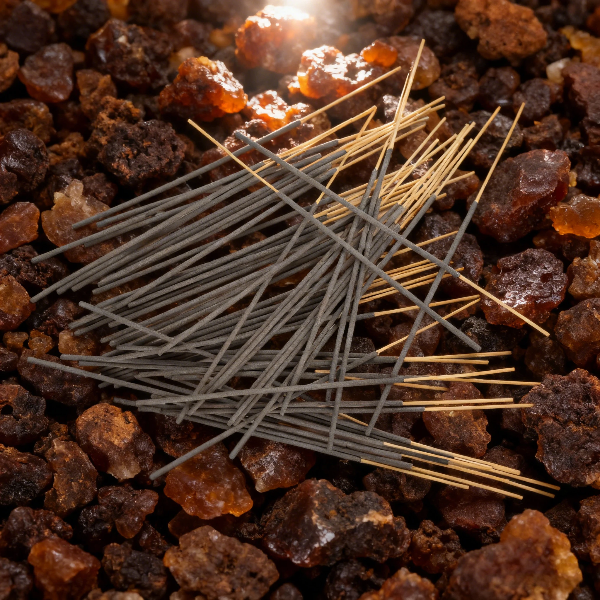 20/50/100/200/403 Stück, handgefertigte, hochwertige Myrrhen-Räucherstäbchen – künstliches Holz, das Rauchgeruch neutralisiert, die Luft reinigt und einen langanhaltenden Duft verleiht. Geeignet für den Einsatz zu Hause, beim Camping, im Garten, am Pool und bei Outdoor-Aktivitäten – zur Luftreinigung und zur Entspannung, als Dekoration für Feiertage (Halloween/Weihnachten/Ostern/Thanksgiving). – Detail 6