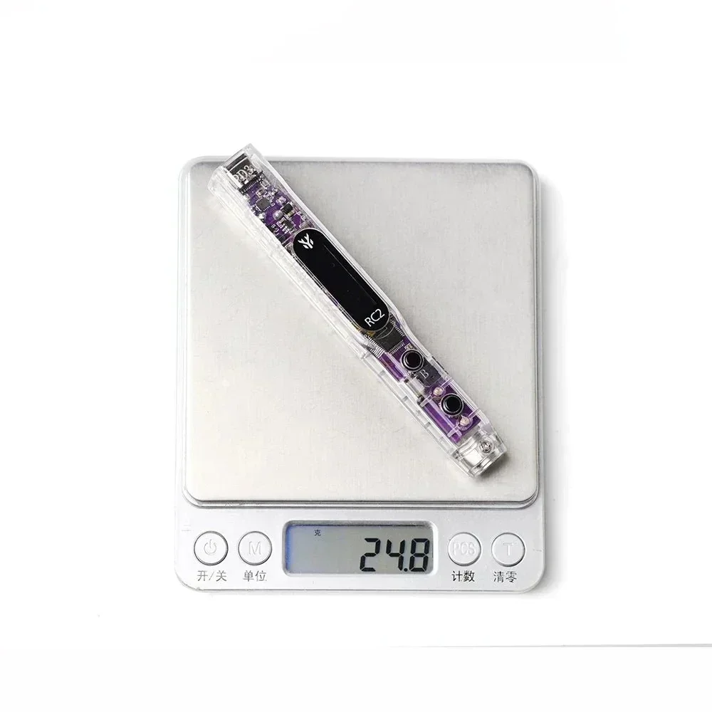 شاشة HGLRC RC2 لحام الحديد OLED HD، درجة حرارة ثابتة ذكية - متوافقة مع أطراف مكواة لحام TS/T12 لطائرة FPV بدون طيار