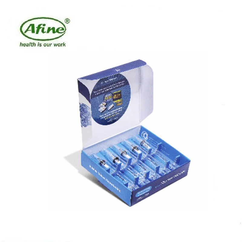 AFINE Agilent (5190-3165) Split Inlet Liner with Low Pressure Drop (5190-3163) Splitless Inlet Liner with Single Taper