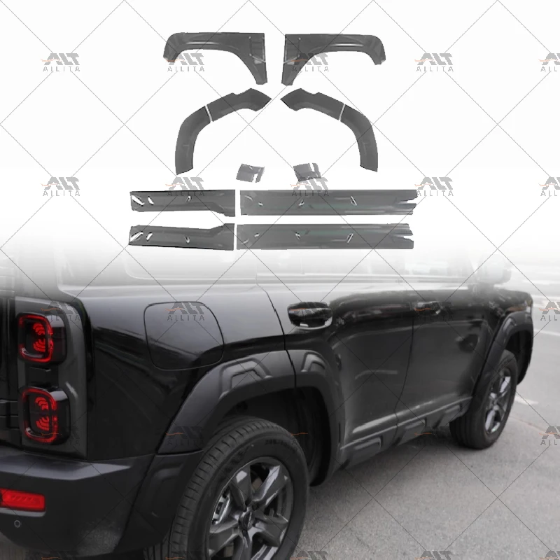 High Quality Widened Fender Flares Wheel Arch Eyebrows For Haval Raptor Accessories
