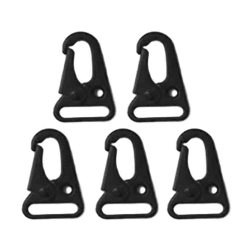 5Pcs/set Eagled Mouth Buckle Snap Link Hook Keychains Clip Hook Paracord Hook Camping Hook Keychains Snap Hook
