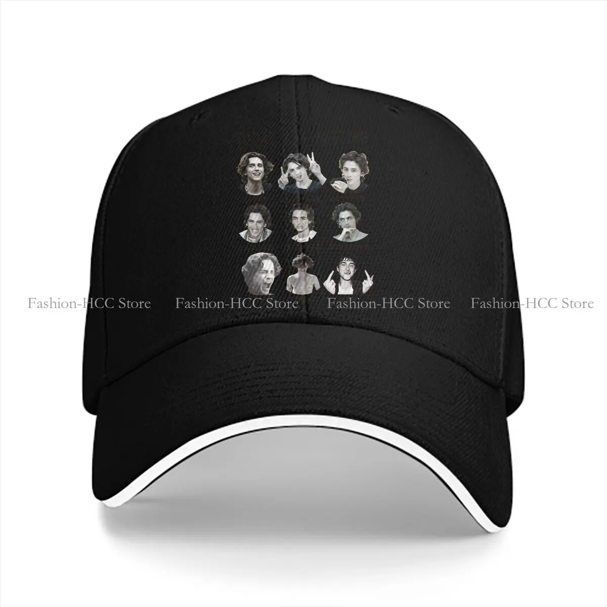 Feelings Solid Color Baseball Caps Peaked Cap Timothée Chalamet Sun Shade Hats Men Women