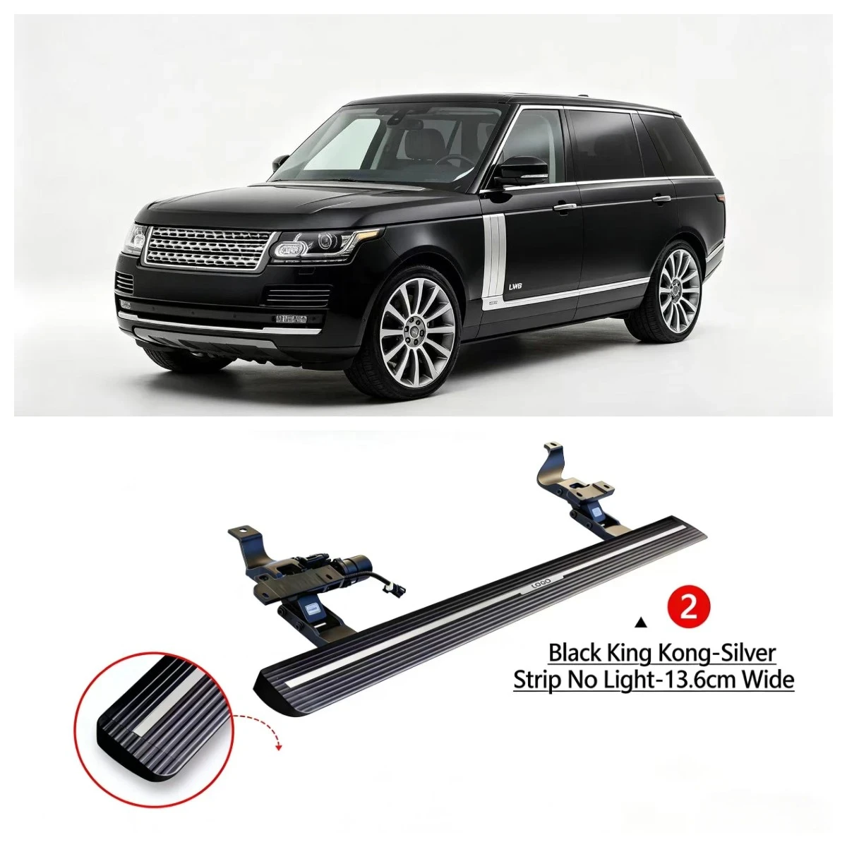 Wholesale Side Step Suitable for 2013-2016 Land Rover Range Rover L405 Telescopic Electric Side Step