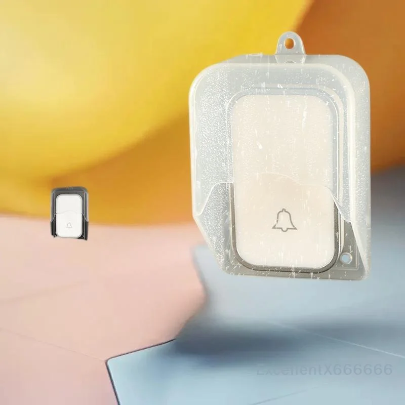 Home Doorbell Waterproof Cover Set; Outdoor Wireless Door Chime Protection Kit