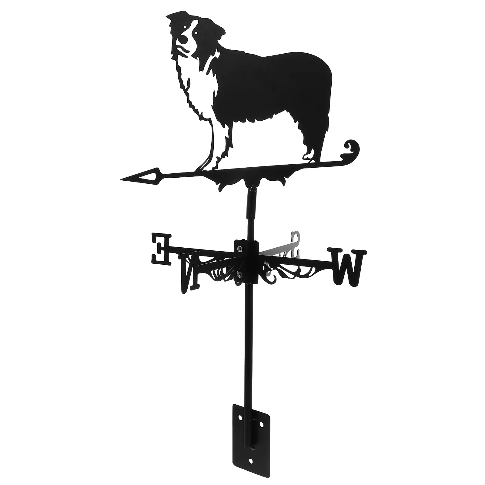Large Animal Iron Weathervane Decor Outdoor Wind Direction Indicator Metal Yard Vane Weather Vane Weathervane