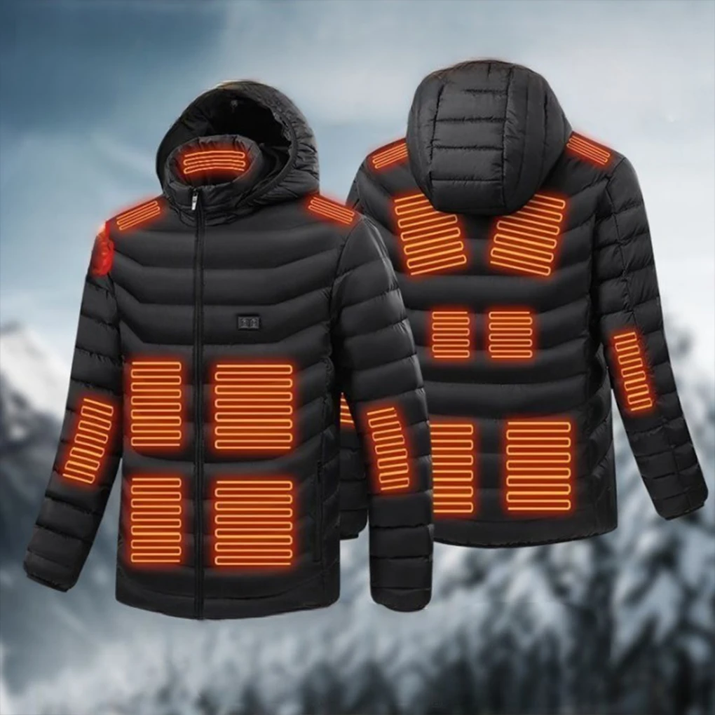 Men S Heated Vest With Three-Speed Temperature Control And Machine Washable Removable