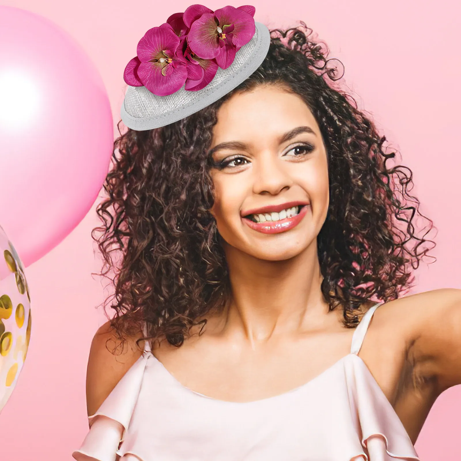 

Round Base Hat DIY Base for Women Headdress Making Anti-Wear Comfortable Hat Crafting Supply Support Accessory