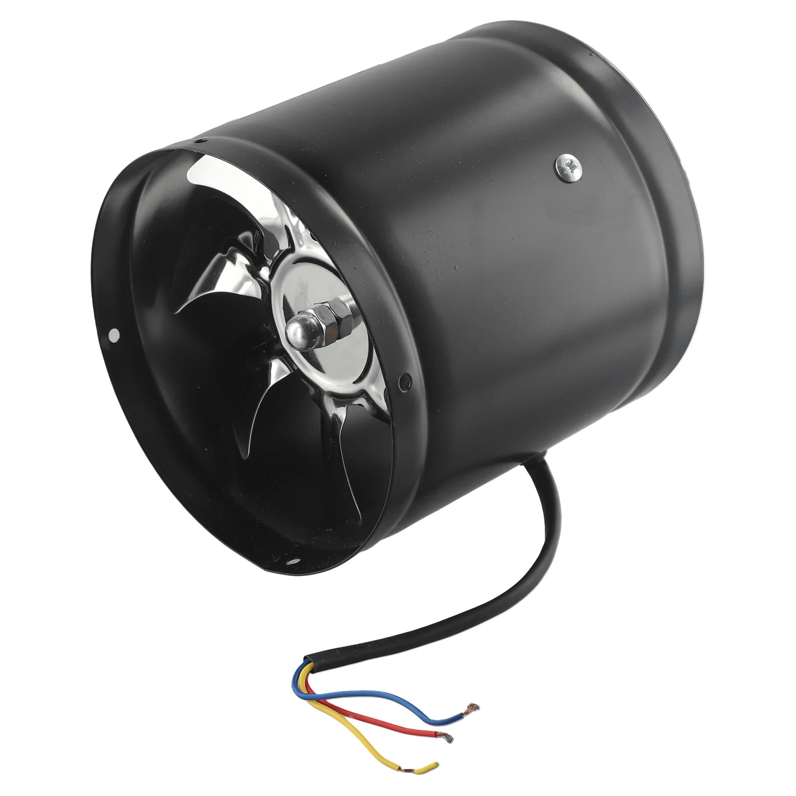 Supermarkets Cinemas Restaurants Extractor Fan Inline Pipe Fan 150mm 40W 50Hz 600 M³/H Smoke Extractor Duct Fan