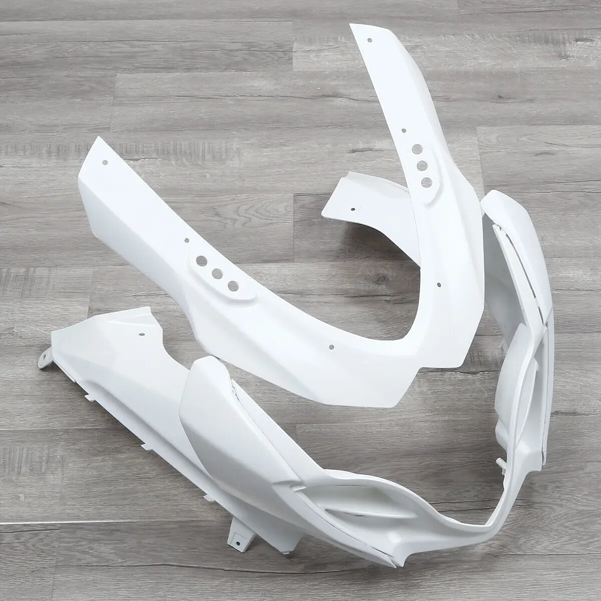 For Suzuki GSXR1000 2009 - 2016 Unpainted Upper Front Headlight Fairing Cowl Nose GSXR1000 GSXR 1000 Motorcycle Panel Cowls image 2
