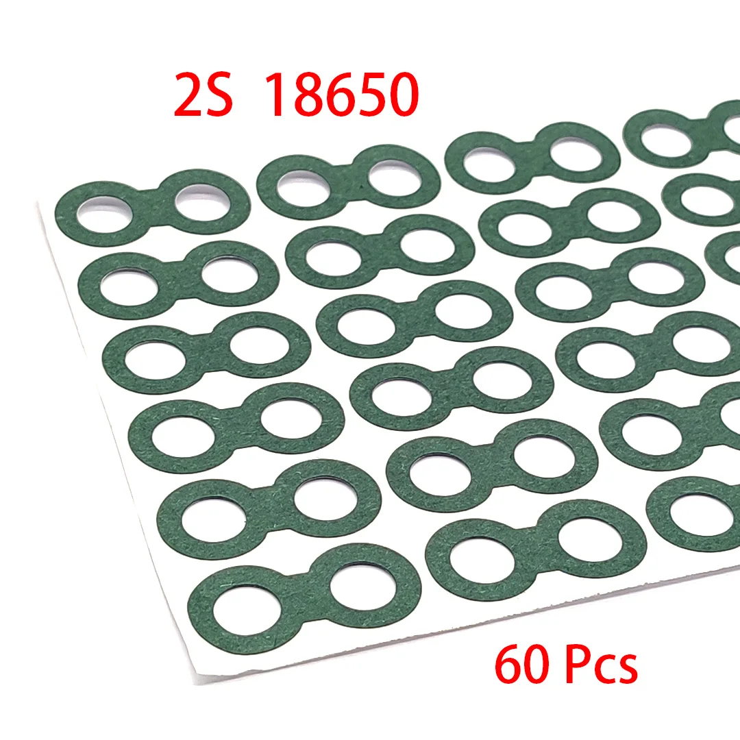 1S 6S 18650 21700 Li-ion Battery Insulation Gasket Barley Paper Battery Pack Cell Insulating Glue Fish Electrode Insulated Pads