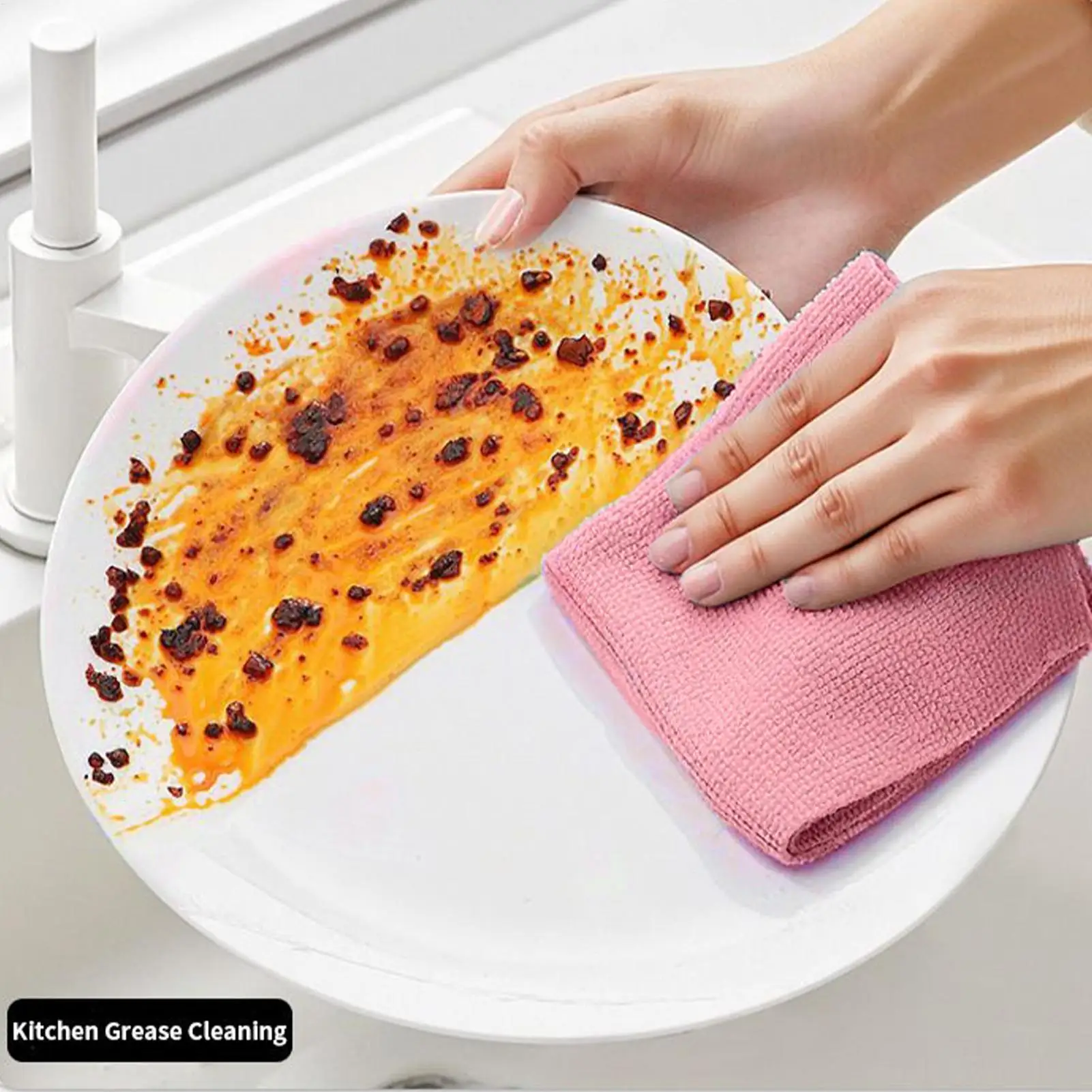 

Полотенца из микрофибры, 30 шт., тряпка для детализации стекла, впитывающая многоразовая ткань для стеклянных линз, окон, лобового стекла, зеркала, столешница