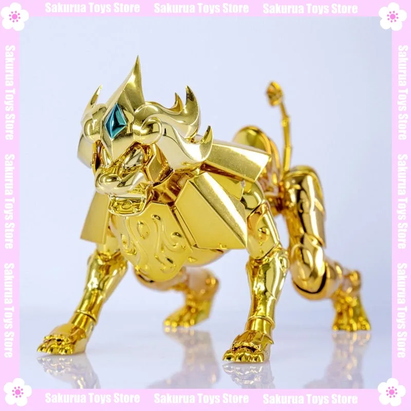 Em estoque, a forma do manto celestial leo cs aorea puse 24k manto montar modelo estático figura de ação coleção presentes
