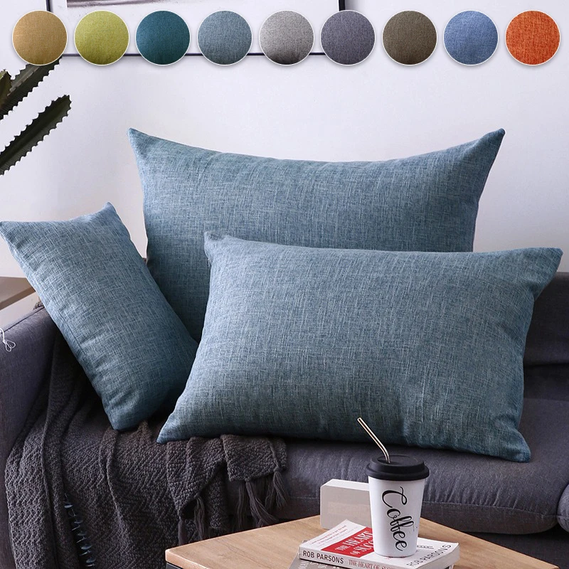 

1PC Multi-sized Sofa Cushion Cover Rectangular/Square Cushion Cover Living Room Sofa Bedroom Home Room Decor throw pillows 베갯잇