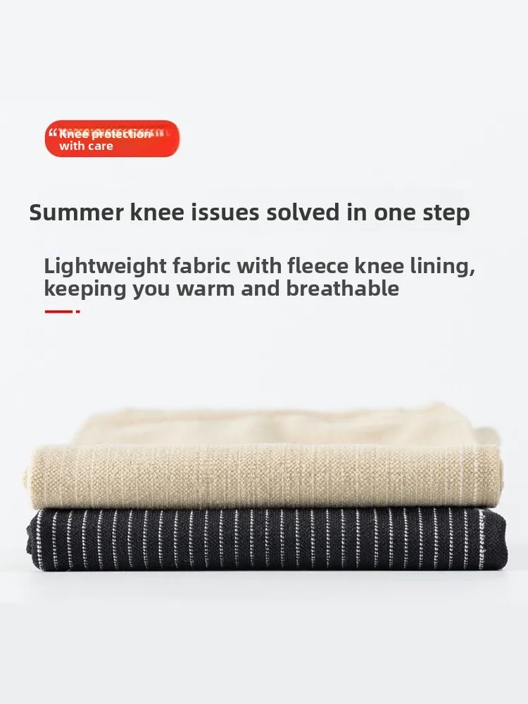 Thin Breathable Summer Knee High Sos Covers Warmth for Men And Women Air Conditioned Room Sl Anti Slip Knee Pads