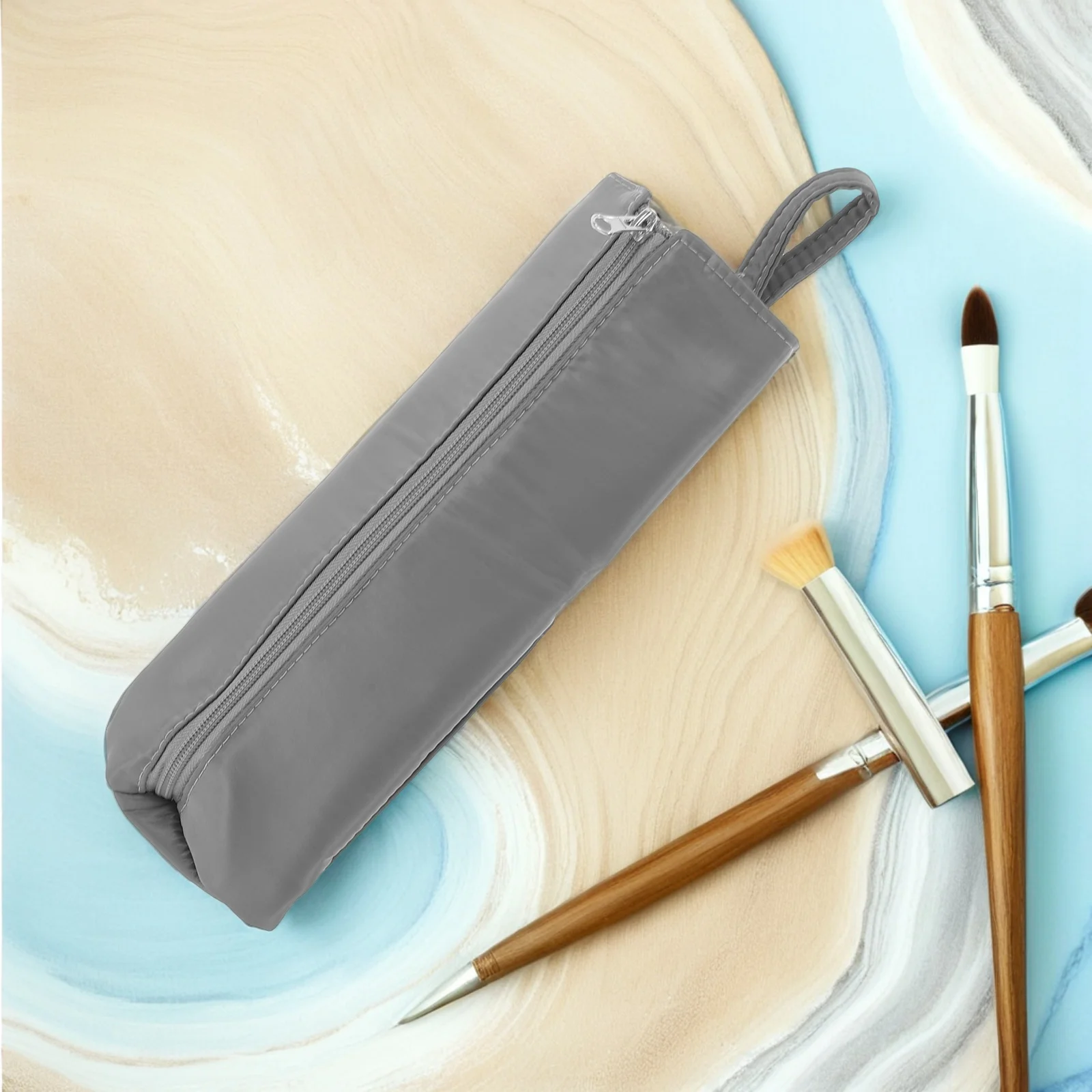 

Heat Resistant Curling Iron Bag Waterproof Lightweight Curling Wand Storage Organizer Pouch Travel Protective Case