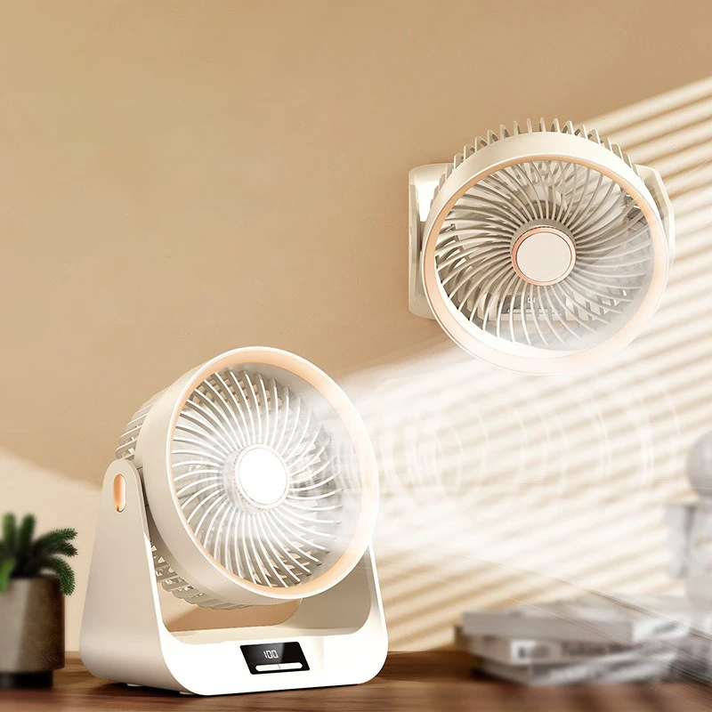 Desk Fan Air Circulation Fan 5 Speeds Wall Mounted Fans Powerful Portable Fans Table Fan Electric Fans For Office Bedroom Home