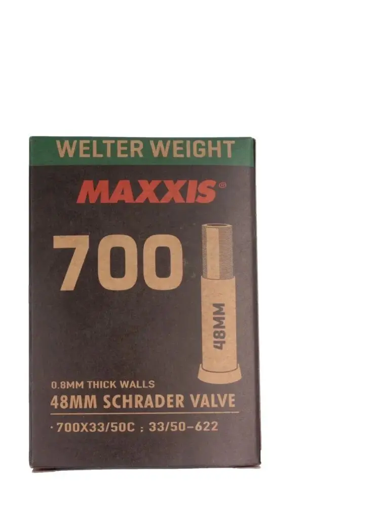 AliExpress maxxis（运动及娱乐） MAXXIS WELTER WEIGHT Tubes Road Bicycle Inner Tube 700x23/32C 700x33/50C FV48/60/80mm AV48mm Puncture Resistant Road Bike Tube