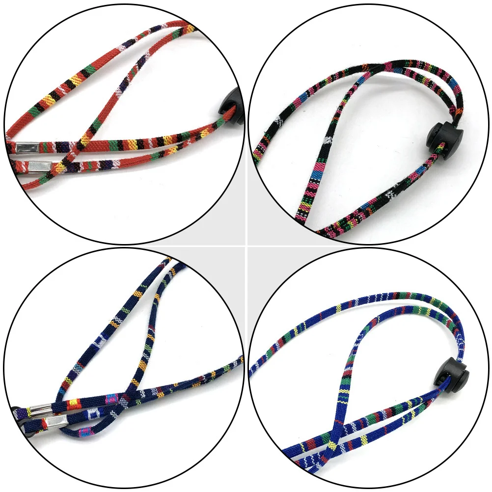 

20Pcs Glasses Chain Adjustable Premium Material Anti-Loss Eyewear Retainer for Sports Travel Reading Sunglasses Use Fashion