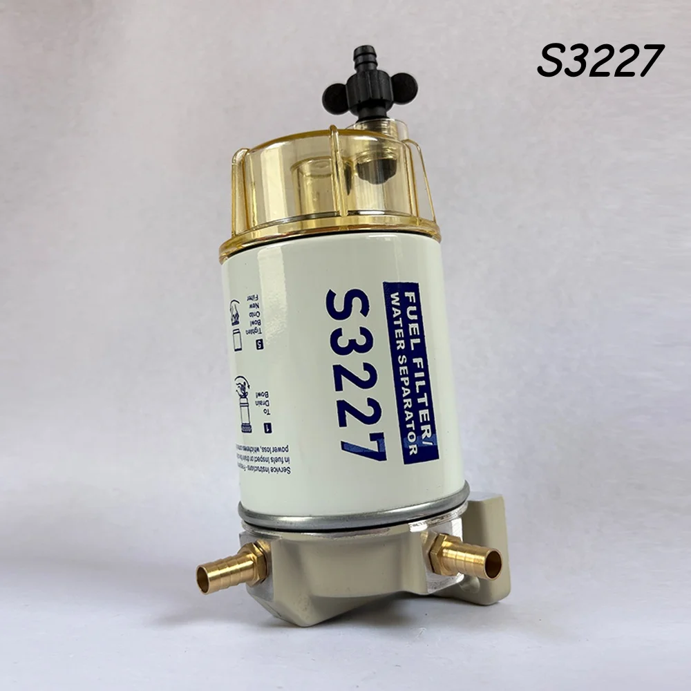 

S3227 Outboard Marine Boat Fuel Filter Assembly Diesel Fuel Water Separator For Racor Marine Engine Boat