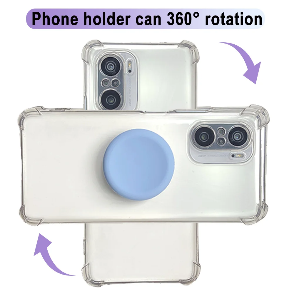 Grippopso Silicone Round Popping Grip tok Sockets Finger Ring Holder Phone Holder Griptok Stand Cellphone Accessories bracket image 5