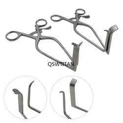 Orthopedic Cranial Retractor Self Retaining Retractors with Hook with Baffle Retractor Skin Hook Surgical Instruments