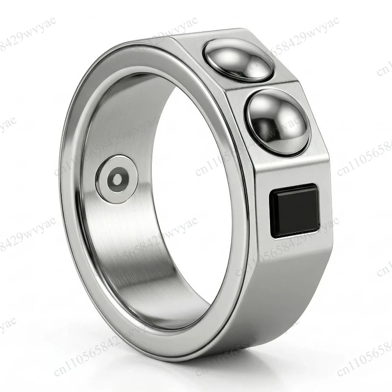 Smart Mouse Ring Bluetooth Waterproof for PPT Demonstration AR  Operation Short Video Control Web Browsing