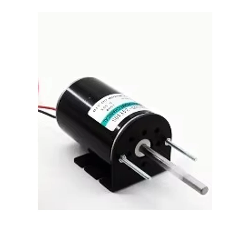 150 واط تيار مستمر 12 فولت 2000 دورة في الدقيقة/24 فولت 4000 دورة في الدقيقة عالية السرعة تيار مستمر مايكرو موتور 63100 رمح طويل عالية الطاقة قابل للتعديل سرعة يمكن CW CCW
