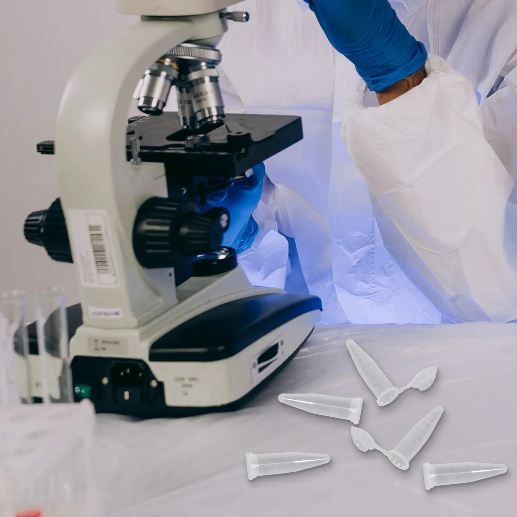 

A98T100PCS 1,5 мл лабораторная мини-пластиковая пробирка флакон для центрифуги с защелкой 42x11 мм прозрачная