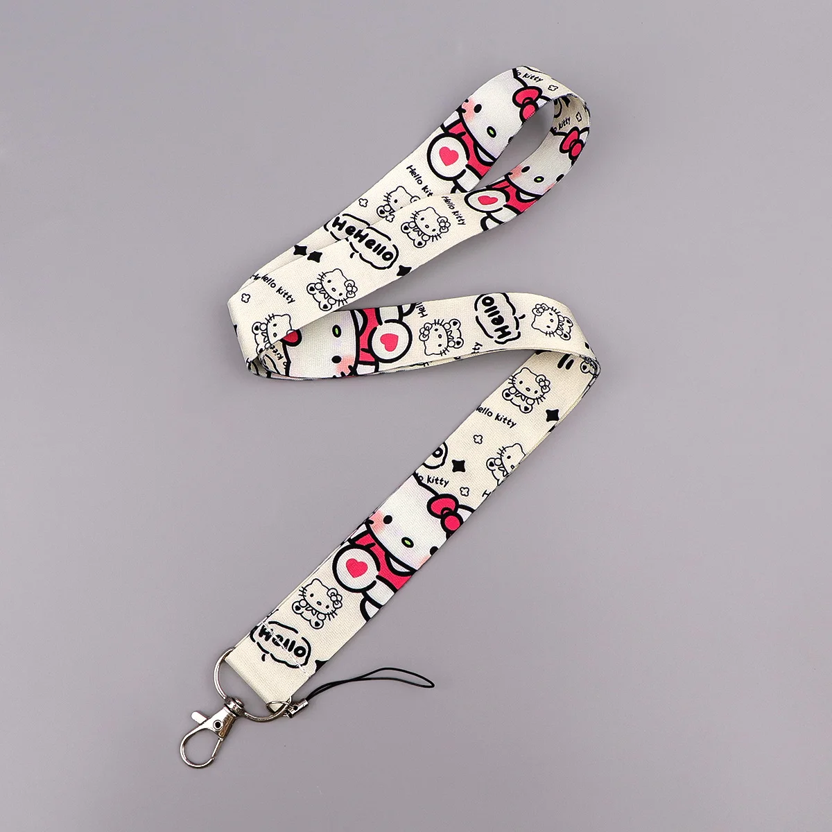 

Cute Cat Lanyards for Keys Anime Neck Strap For Card Badge Phone Straps Key Chain Keyrings DIY Hang Rope Phone Accessories
