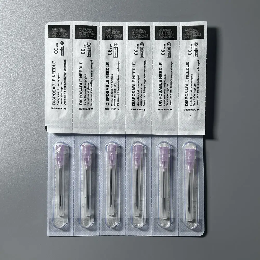 Hot Sell 18G 38mm 100pcs/box Disposable Tool Sterile Needle Tattoo