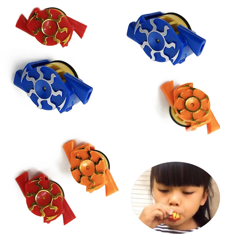 

3 шт./пакет, новый креативный звучащий свисток, игрушка-гироскоп, детский вращающийся гироскоп, игрушки, детские праздничные вечерние сувениры, подарки на день рождения