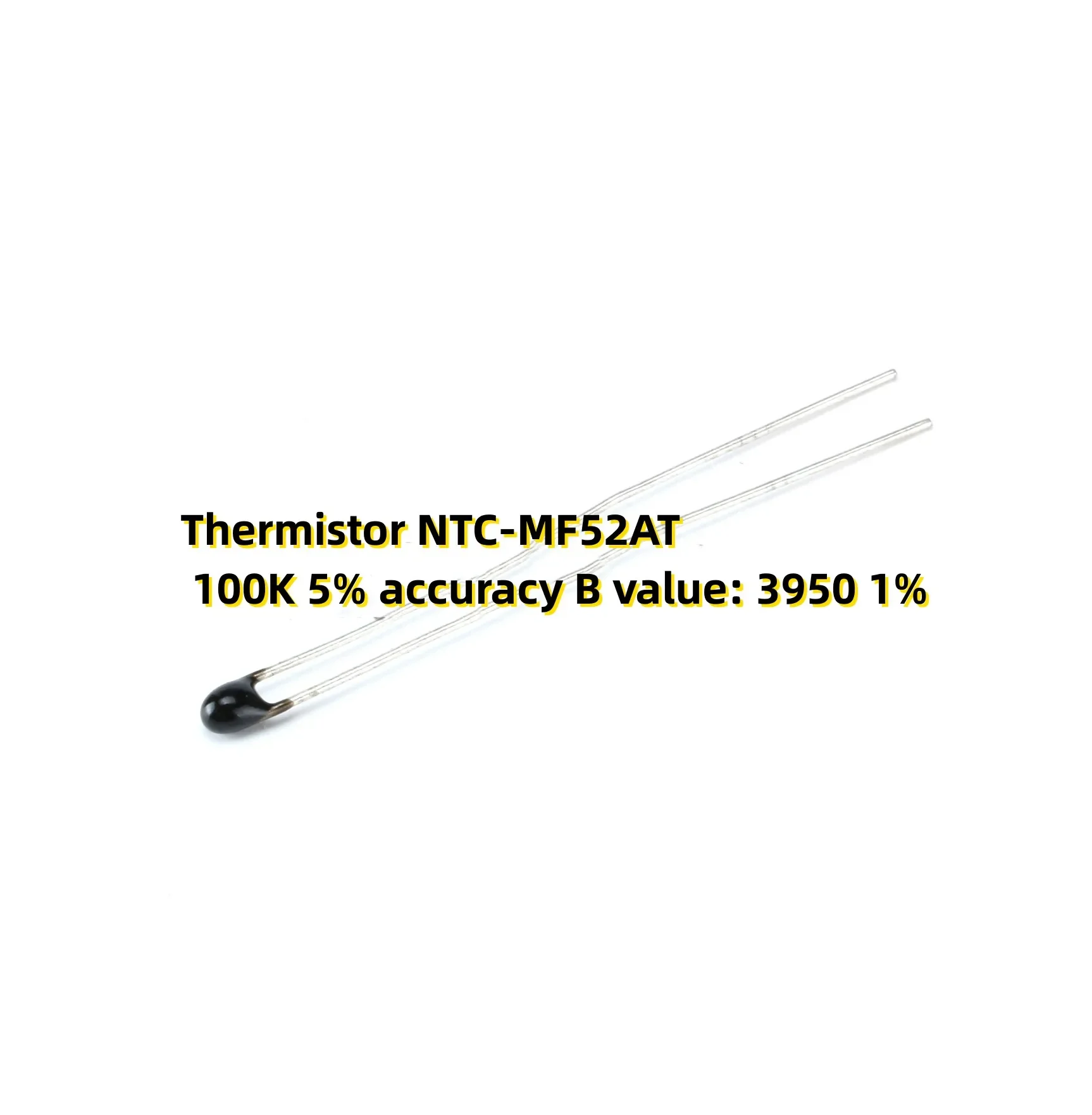 100PCS Thermistor NTC-MF52AT 100K 5% accuracy B value: 3950 1%