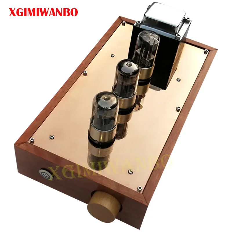 Aosipao HIFI مضخم أنبوب فراغ ، تصحيح الأنبوب ، مضخم صوت خشبي صلب ، 6N8P 6SN7 6H8C CV181 ، 6Z5P ، 6Z5P #3