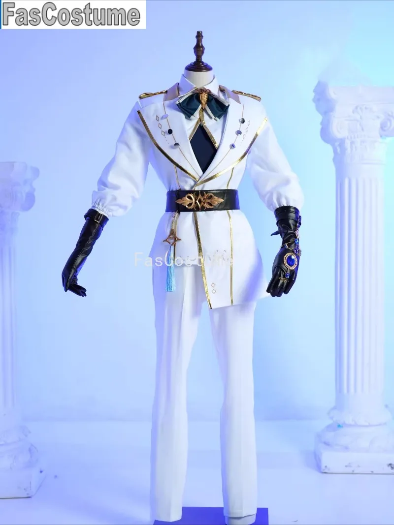 نو: كرنفال إدموند تشينغ يين ليو يون لعبة البدلة زي رائع تأثيري حلي حفلة الهالوين الزي الرجال