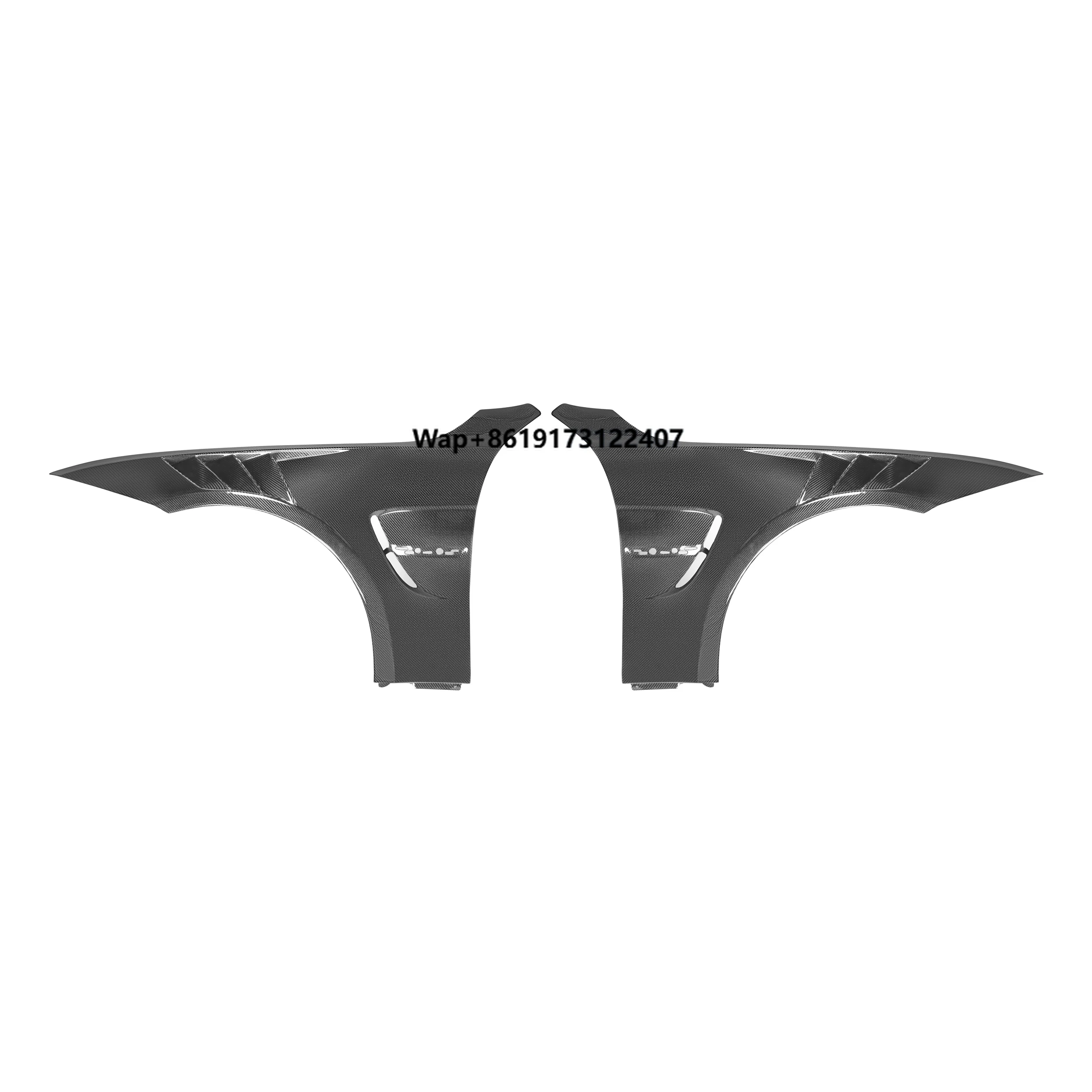 

F80 Double-Sided Perforated Car Front Side Fenders For M3 F80 2013-2019 Carbon Fiber Front Fender Car Accessories