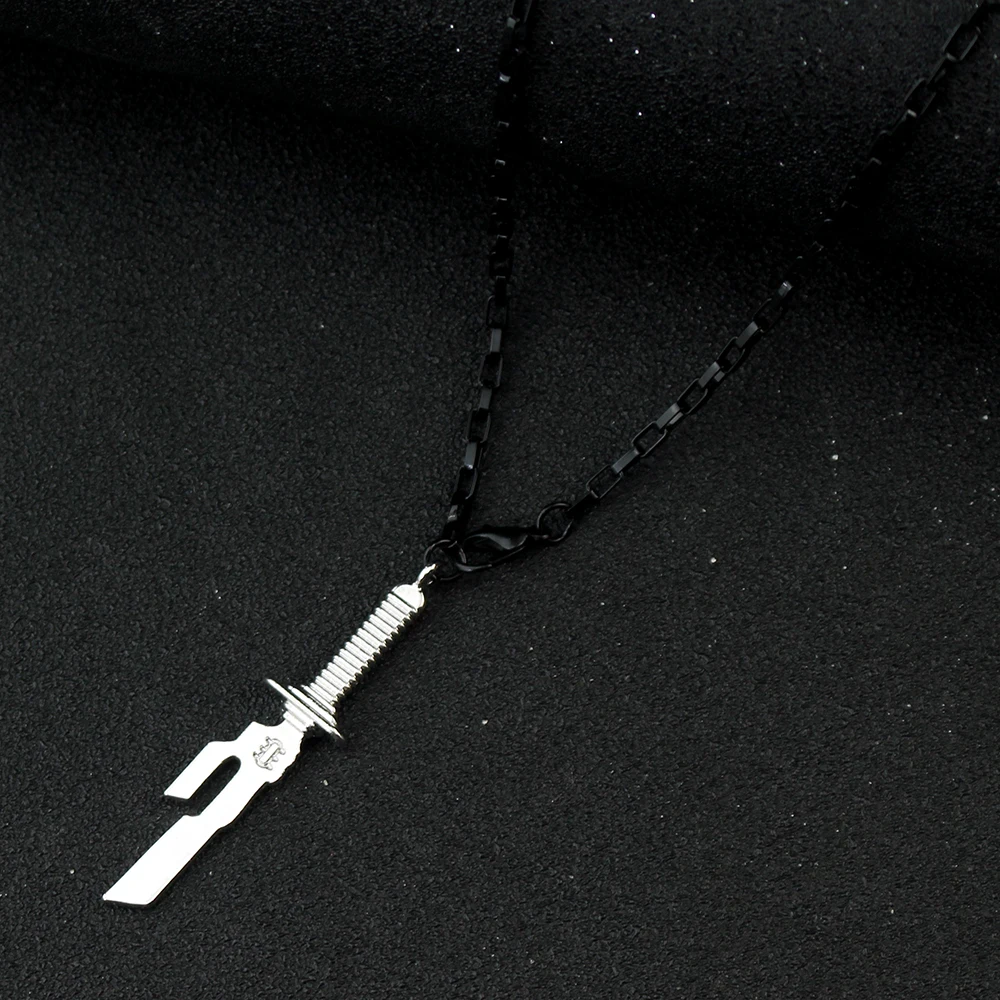 Moda Anime JJK collar Toji Fushiguro Cosplay Unisex colgante cuello cadena joyería accesorios regalos